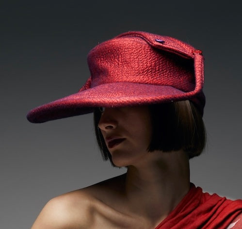 Bucket Hat in Rot