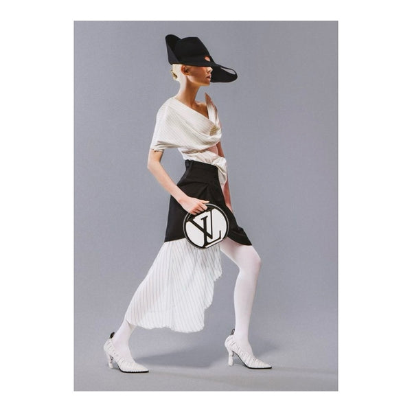 Hutcouture aus Haarfilz in Schwarz – Ansicht 4
