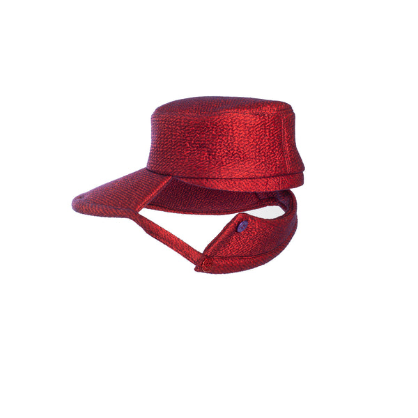 Bucket Hat in Rot – Ansicht 2