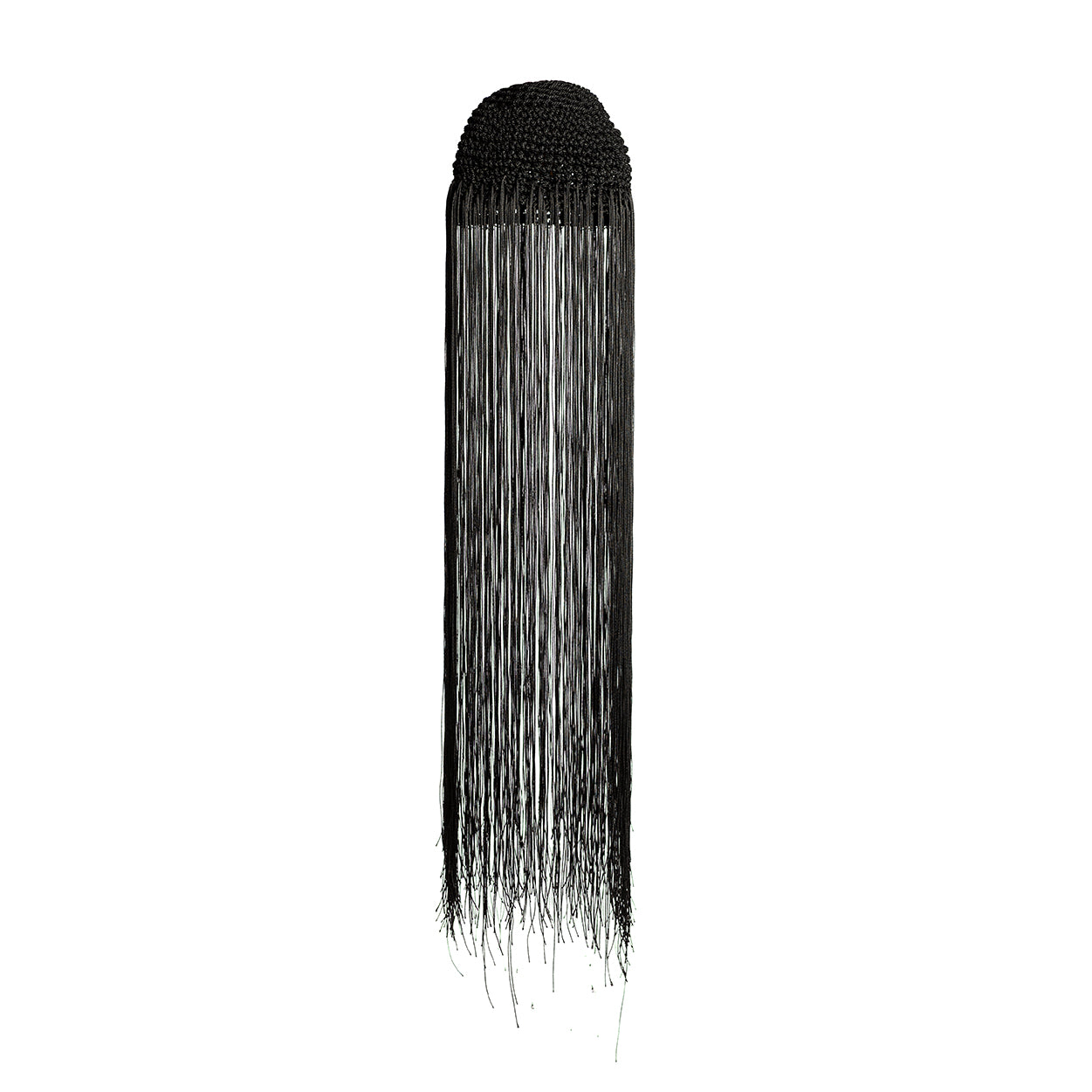 Mütze aus Baumwolle in Schwarz – Ansicht 2