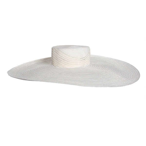 Sombrero aus Sisolborte in Weiß