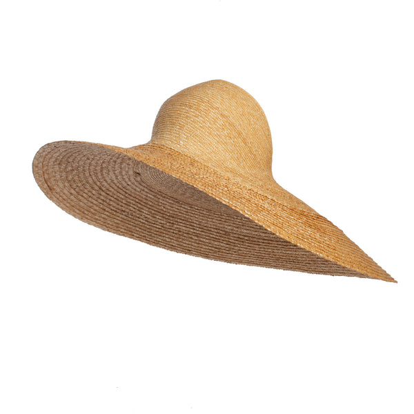 Cloche aus Weizenstrohborte in Natur – Ansicht 3