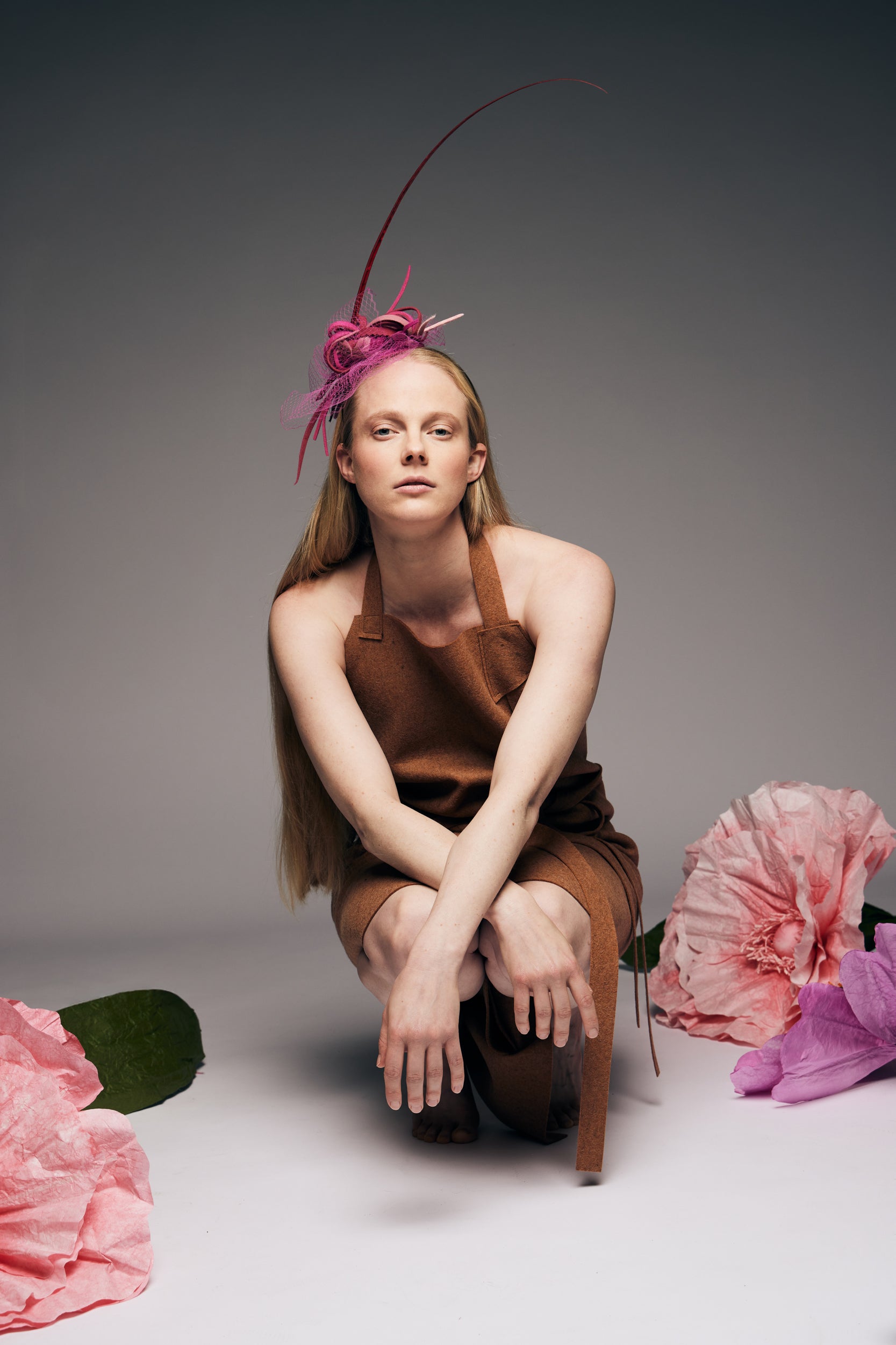 Fascinator mit Schleier – Ansicht 2