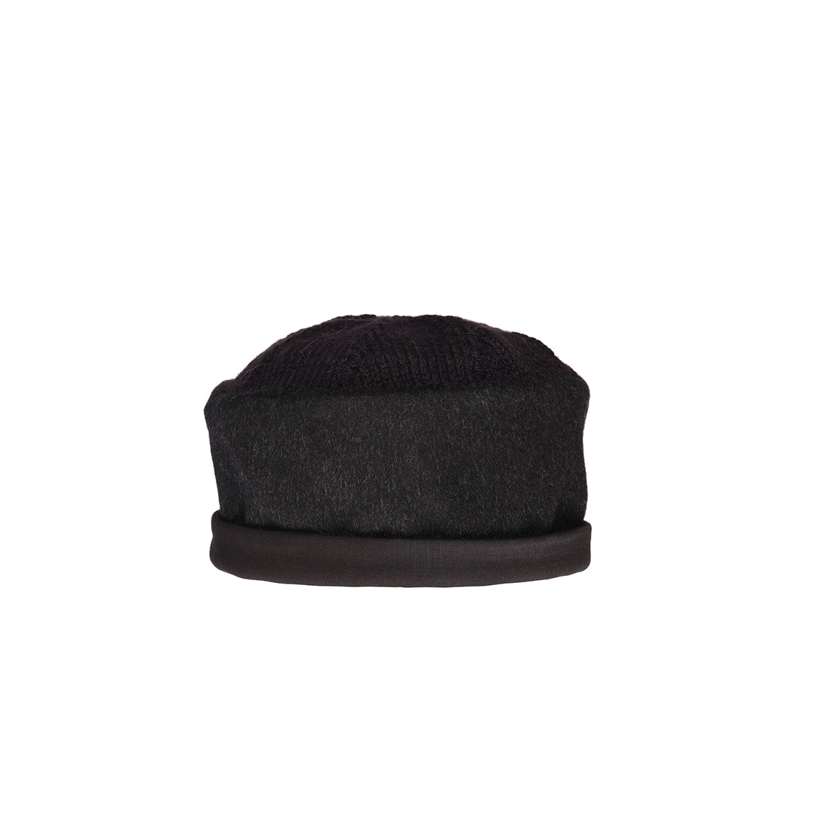Haube aus Strichcashmere & Alpakawolle